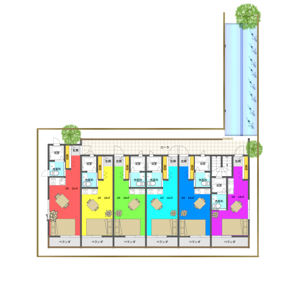 (間取)