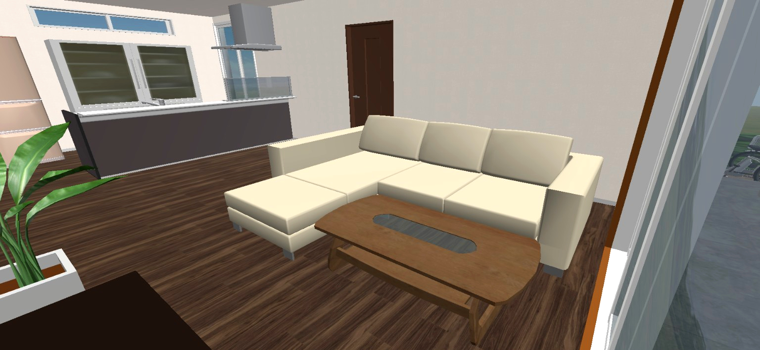 (居間) LDK3D