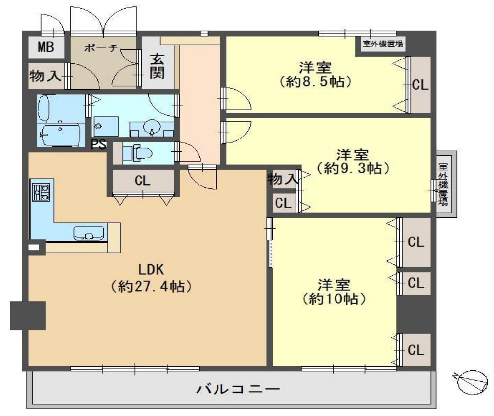 (間取)