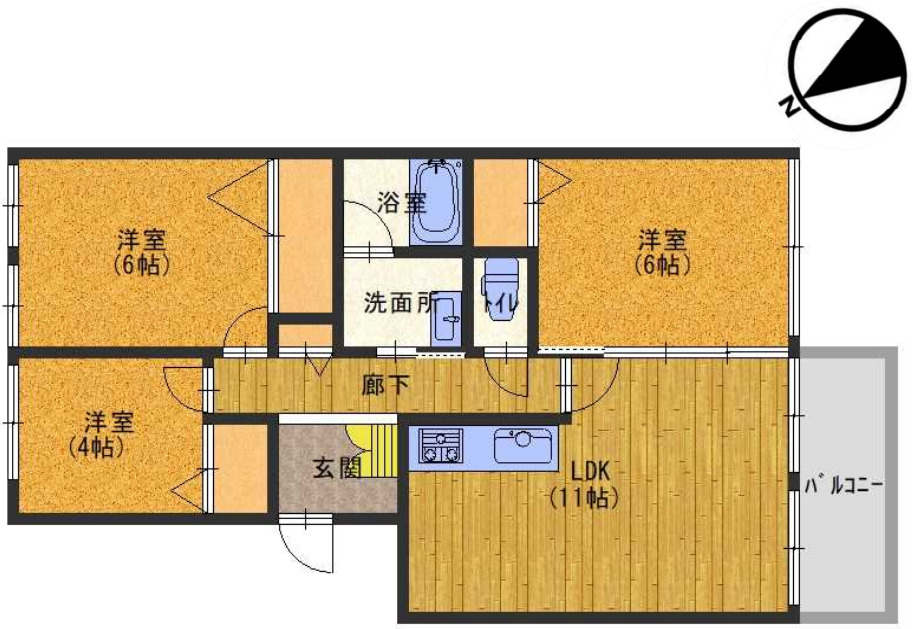 (間取)